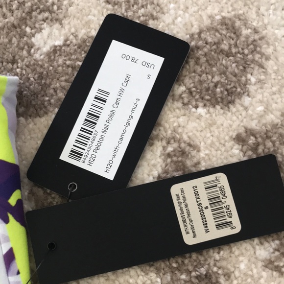 Peloton WITH Camo Capri - NWT - Small 💜 - Picture 2 of 6